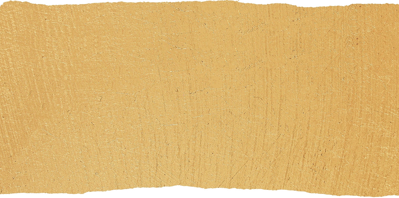 Textured gold background with rough edges.