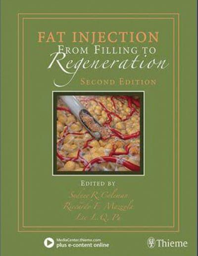 Book cover of Fat Injection guide.