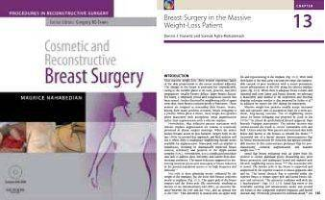 Cosmetic and reconstructive breast surgery chapter cover.